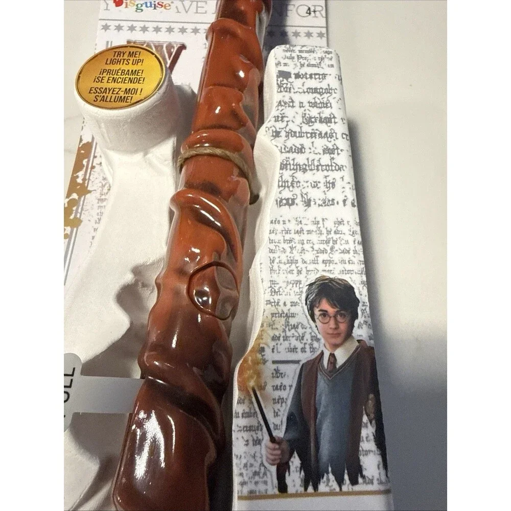 Harry Potter Deluxe Light Up Wand Hermione Granger NIB NEW